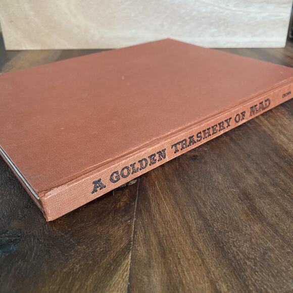 A Golden Trashery of Mad Sid Ceasar Hardcover Mad Magazine 1960 Vintage *READ* - Picture 1 of 9